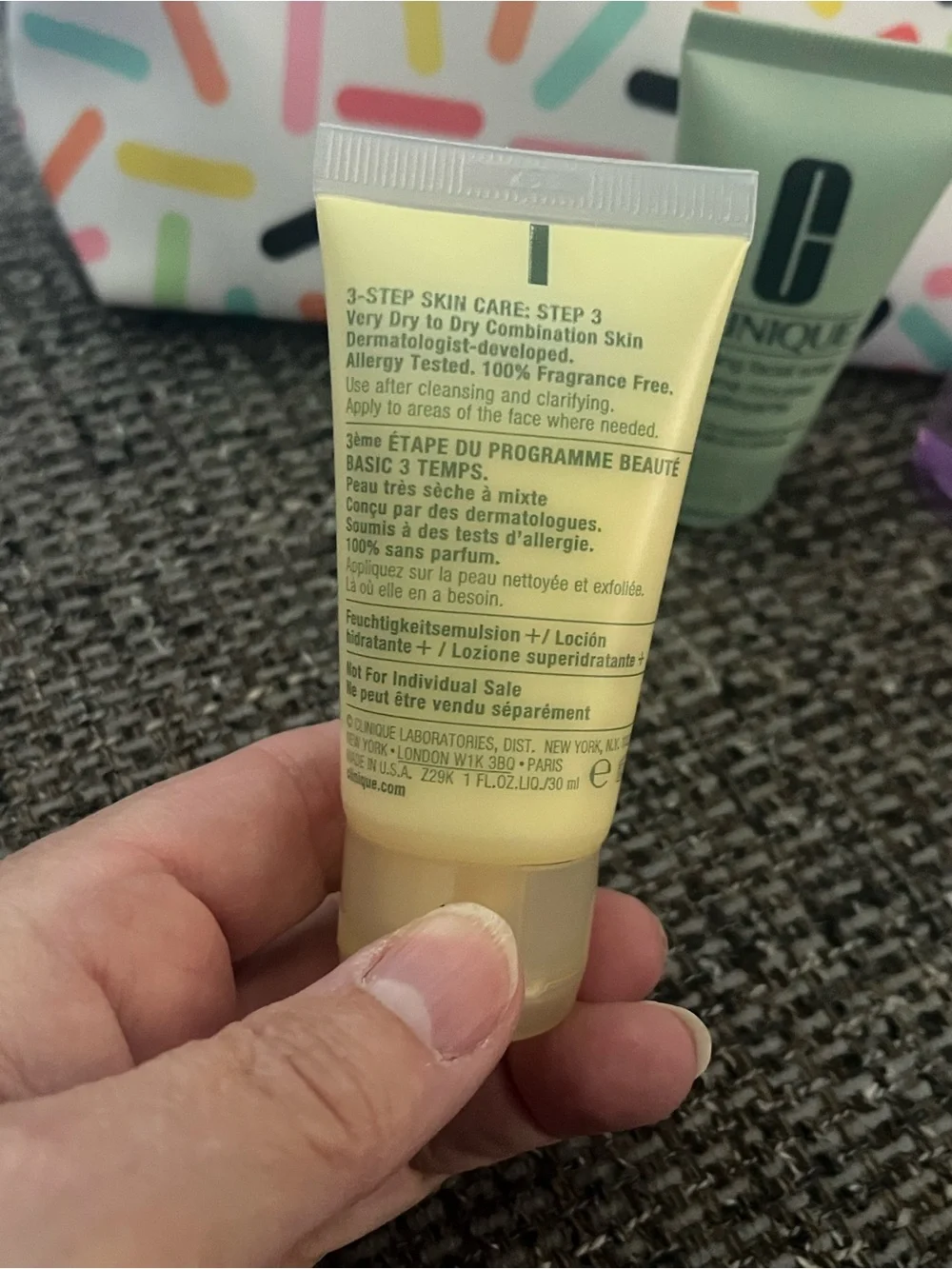 New Clinique 6 Piece w/pouch!